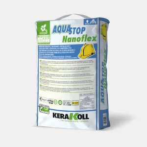 Kerakoll Aquastop Nanoflex E fleksibilna mineralna hidroizolacija u vreći od 20 kg